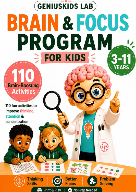 BRAIN & FOCUS PROGRAM FOR KIDS